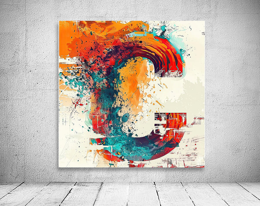 Abstract Expression C 7894H 45 Wall Preview