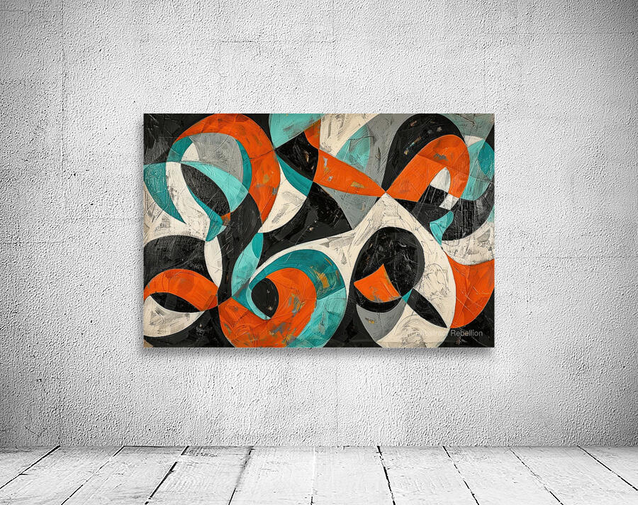 Abstract Interplay 7H29P4 45 Wall Preview