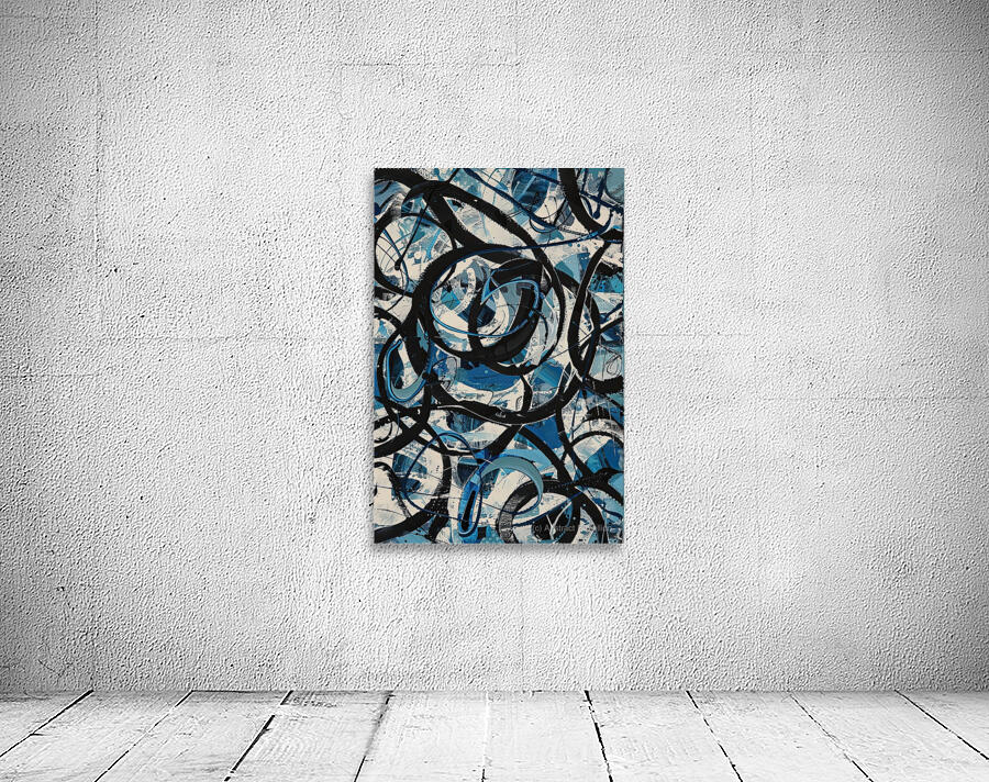 Abstract Intertwining 7894B 45 Wall Preview