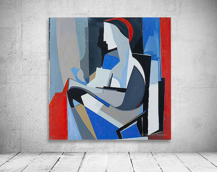 Abstract Figure 9H2N3Z 55 Wall Preview