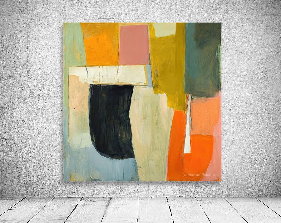 Abstract Forms Interplay 7H9N2P 50 Wall Preview