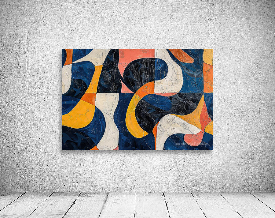 Abstract Interplay 7294B 48 Wall Preview