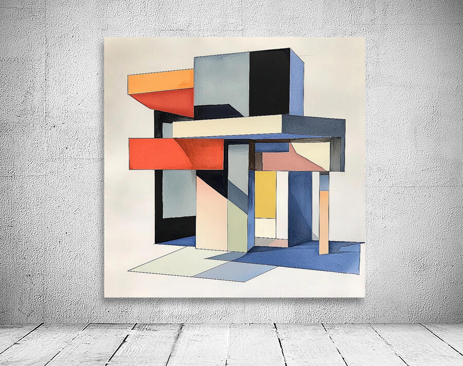 Abstract Structure N5C93D 63 Wall Preview