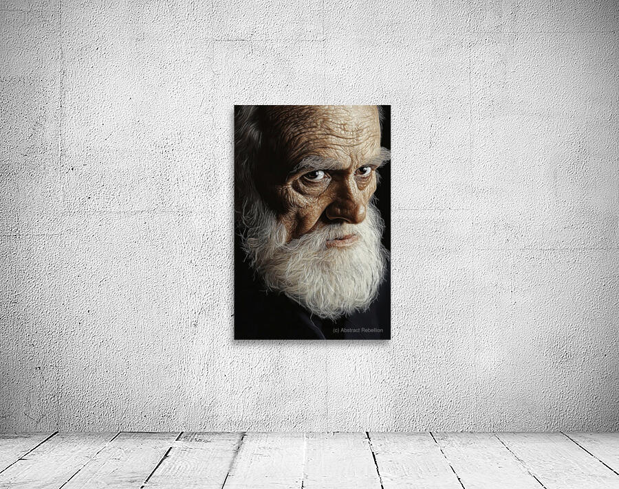 Aged Wisdom Portrait H2N9P2 65 Wall Preview