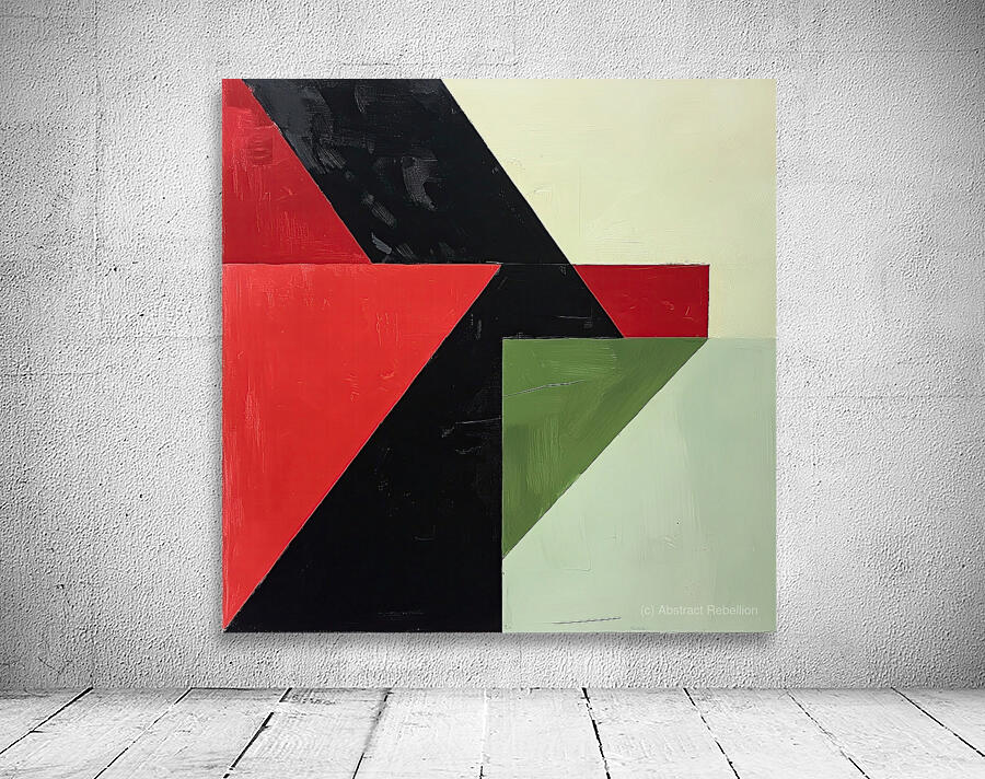 Angular Color Study 238HJZ 45 Wall Preview