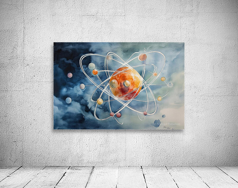 Atomic Dance Across Cosmos 2PH9N4 55 Wall Preview