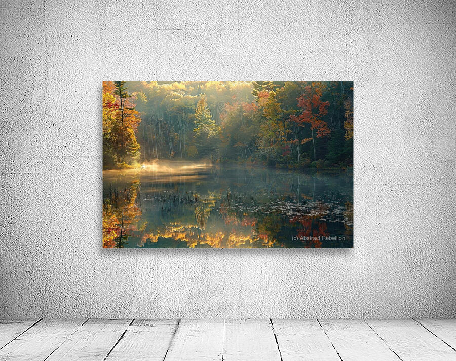 Autumn Mist Reflections 92HJ5P 67 Wall Preview