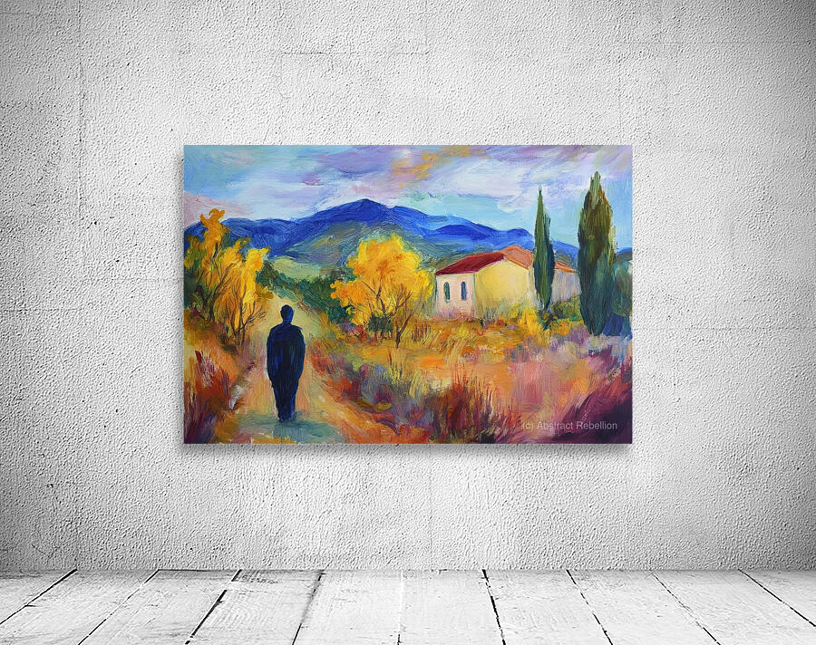 Autumn Path Homeward 29HJPZ 45 Wall Preview