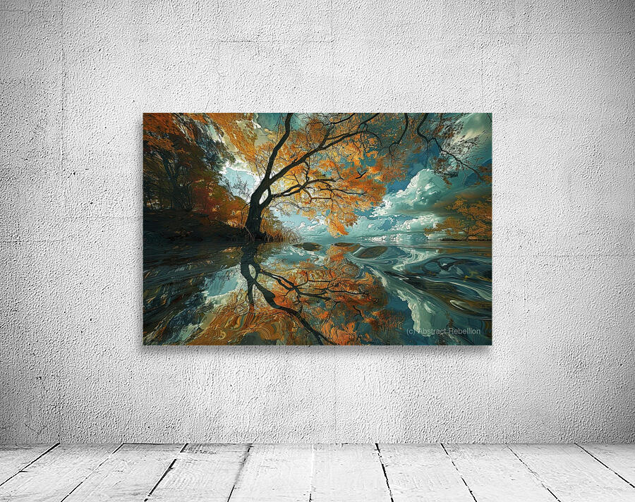 Autumn Reflections 2P9H7N 57 Wall Preview