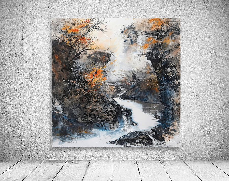 Autumn River Journey 9H3N2Z 62 Wall Preview