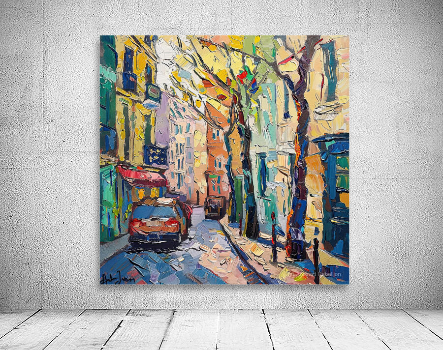 Autumn Street Scene H9P2N3 55 Wall Preview