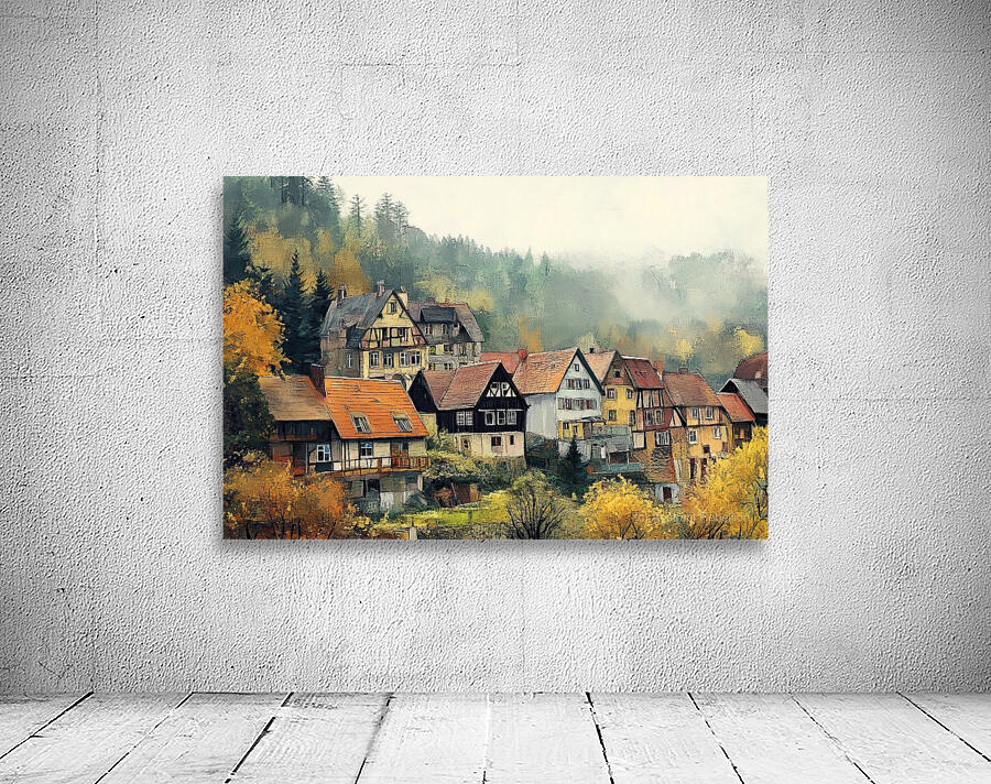 Autumn Village Charm 29HBCJ 62 Wall Preview