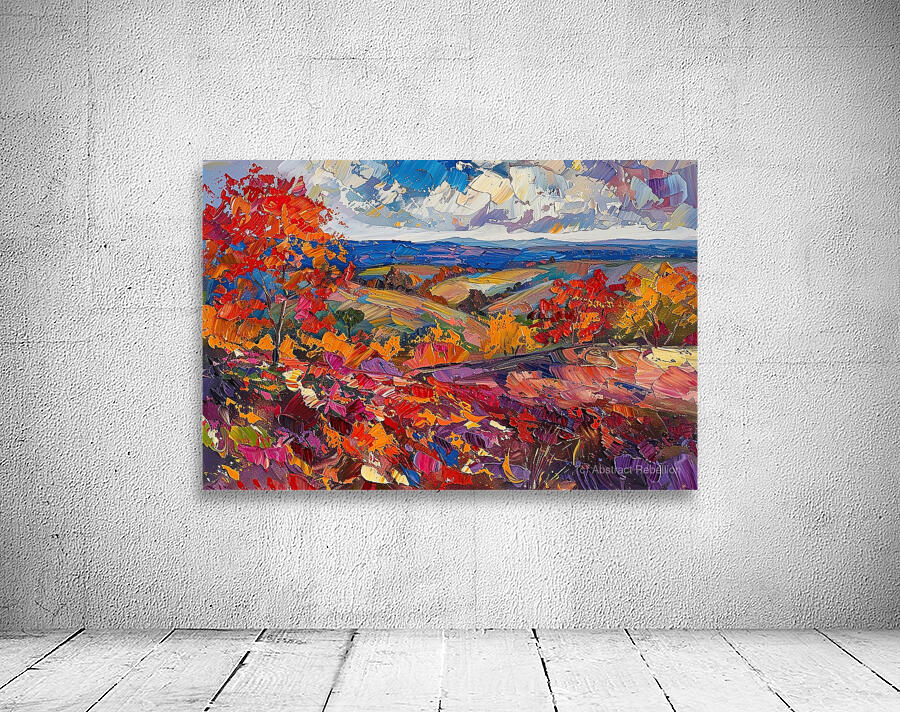 Autumn Vista Over Hills P23K8N 59 Wall Preview
