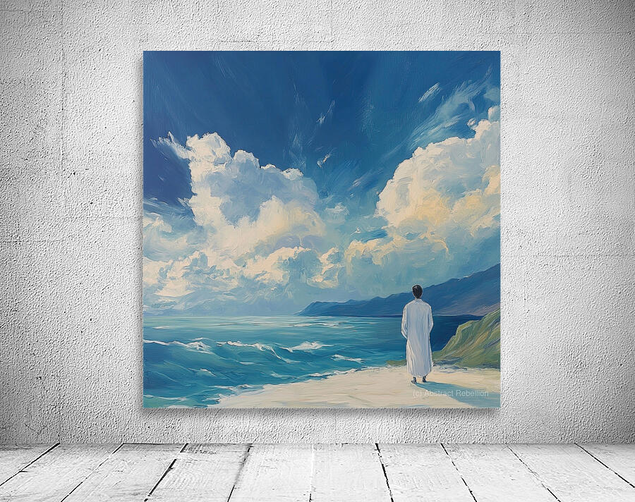 Azure Contemplation J9P4H2 49 Wall Preview