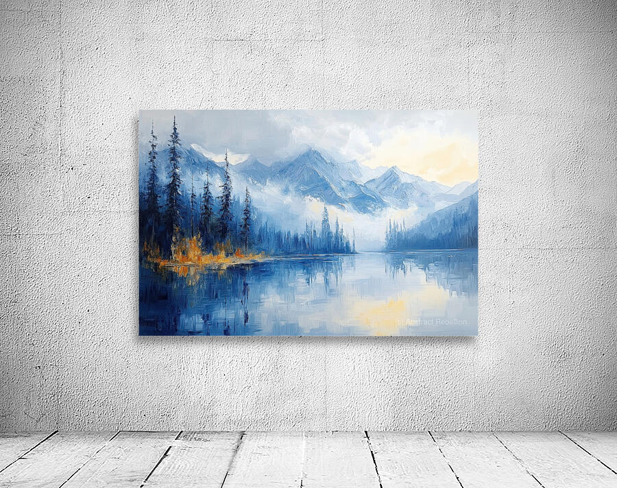 Azure Mountain Serenity 9P3N2H 57 Wall Preview