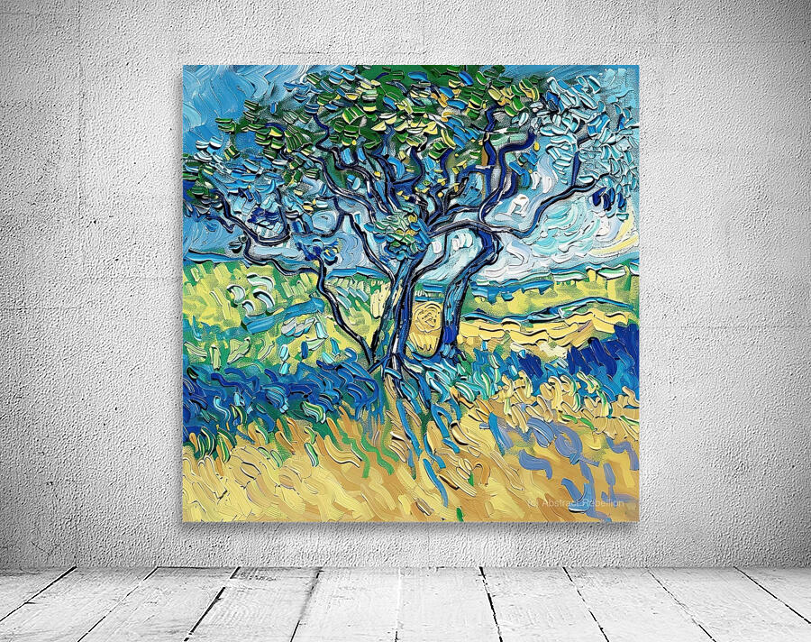 Azure Tree Reverie H2N9P2 57 Wall Preview