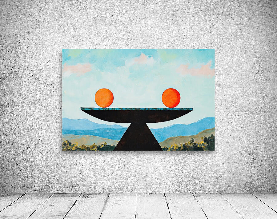 Balanced Orbs Above Valley 78HNP2 55 Wall Preview