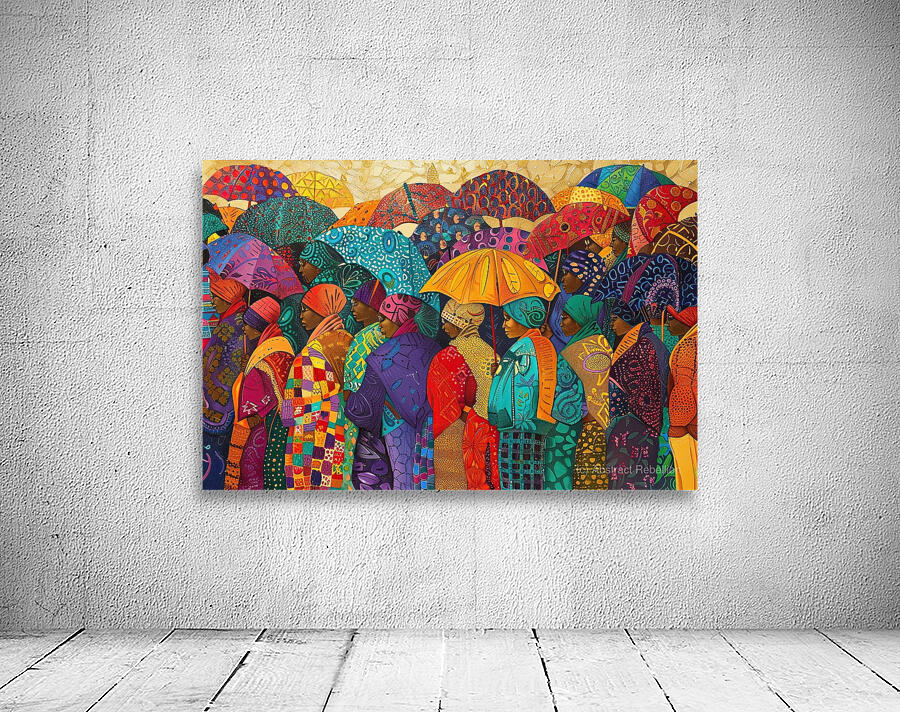 Beneath a Sea of Umbrellas 5H2N9Z 60 Wall Preview