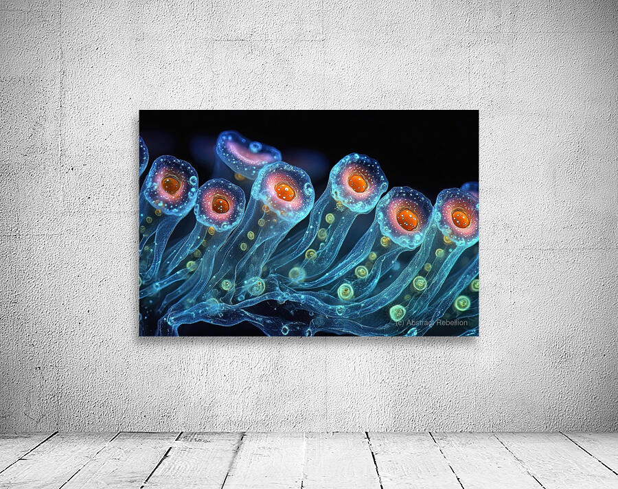 Bioluminescent Bloom 74HNPZ 47 Wall Preview