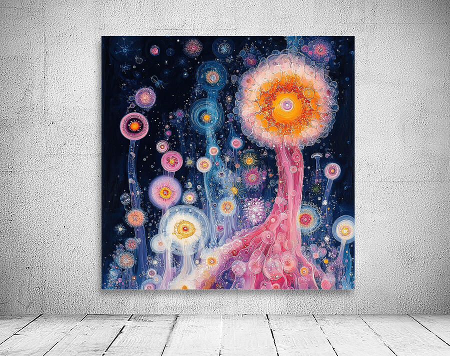 Bioluminescent Bloom Y59H7N 62 Wall Preview