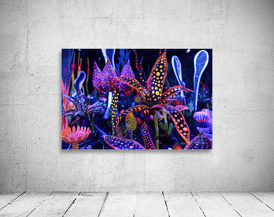 Bioluminescent Flora 9H2N5Z 47 Wall Preview