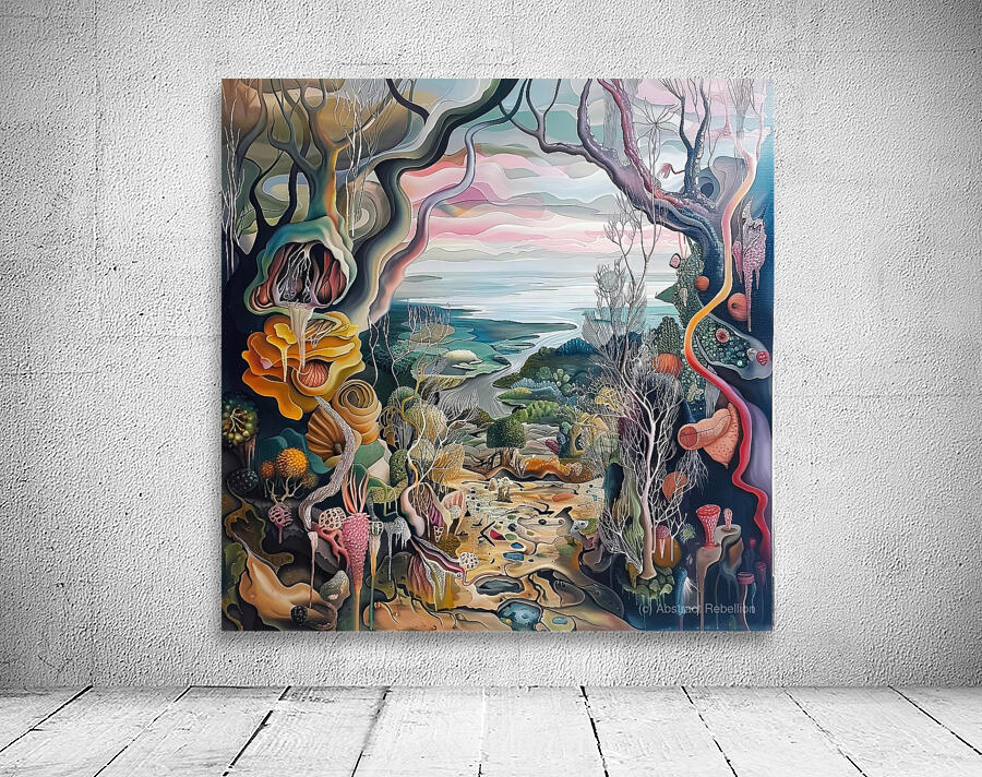 Biomorphic Seascape Vision H2N9P2 60 Wall Preview