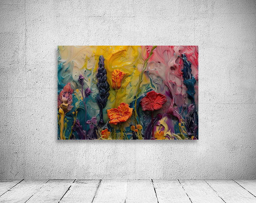 Blooming Chromatic Meadow J54H9N 57 Wall Preview