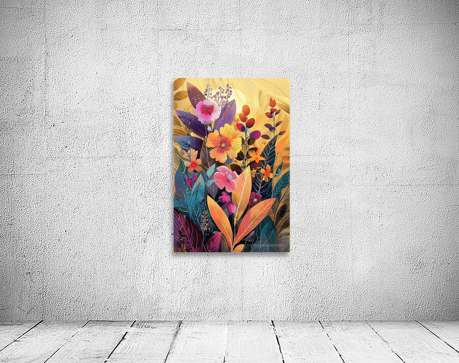 Blooming Garden Rhapsody H3N9P2 53 Wall Preview