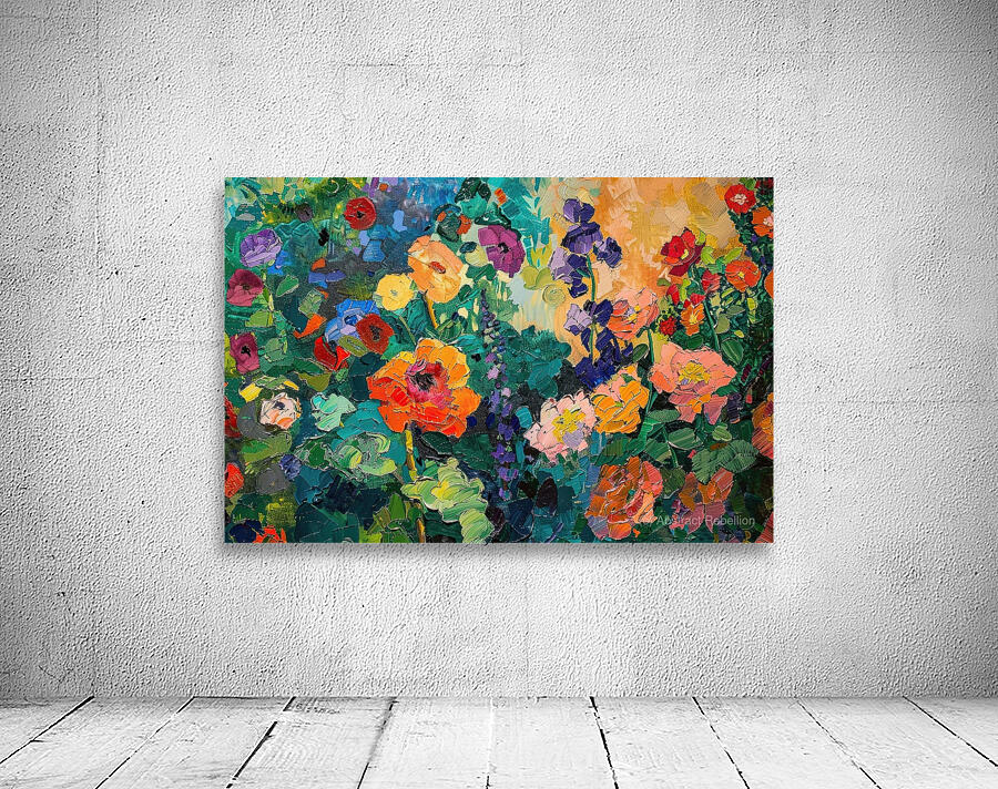 Blooming Garden Vibrance H9P4N2 55 Aperçu sur mur