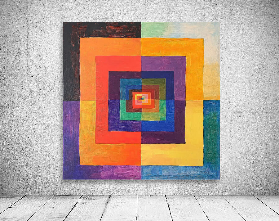 Chromatic Convergence H2N3P9 55 Wall Preview