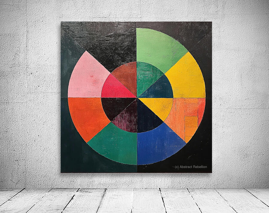 Chromatic Convergence H92J7N 47 Wall Preview