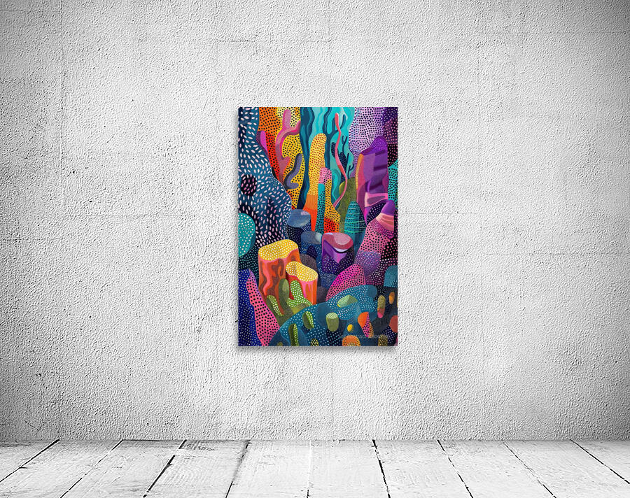 Chromatic Coral City 7H9N2P 60 Wall Preview