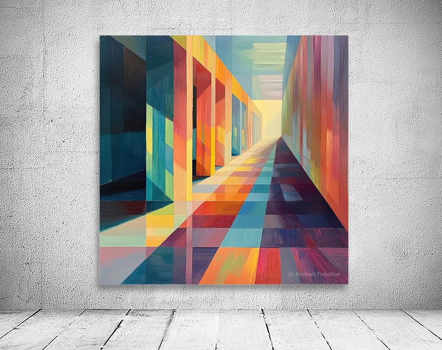 Chromatic Corridor NV93HJ 61 Wall Preview