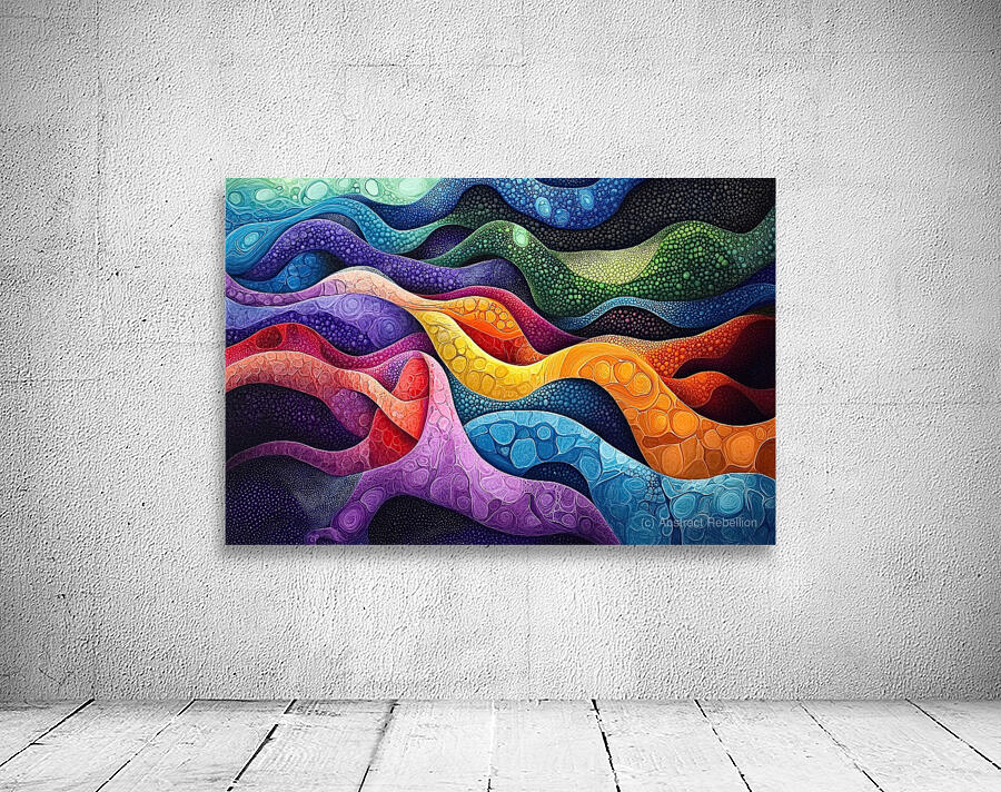 Chromatic Currents H3N9B2 60 Wall Preview