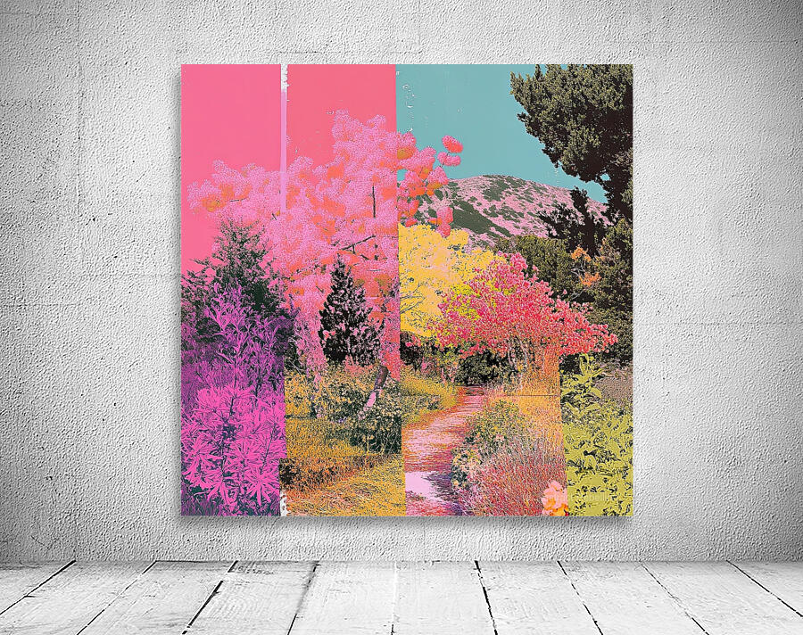 Chromatic Garden Path H92N5Z 55 Wall Preview