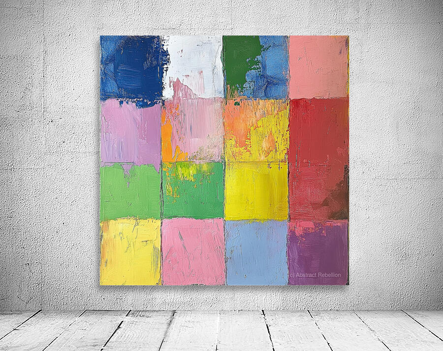 Chromatic Harmony Grid 92HJ5D 58 Wall Preview