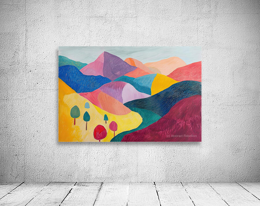 Chromatic Hills 7P49B2 45 Wall Preview