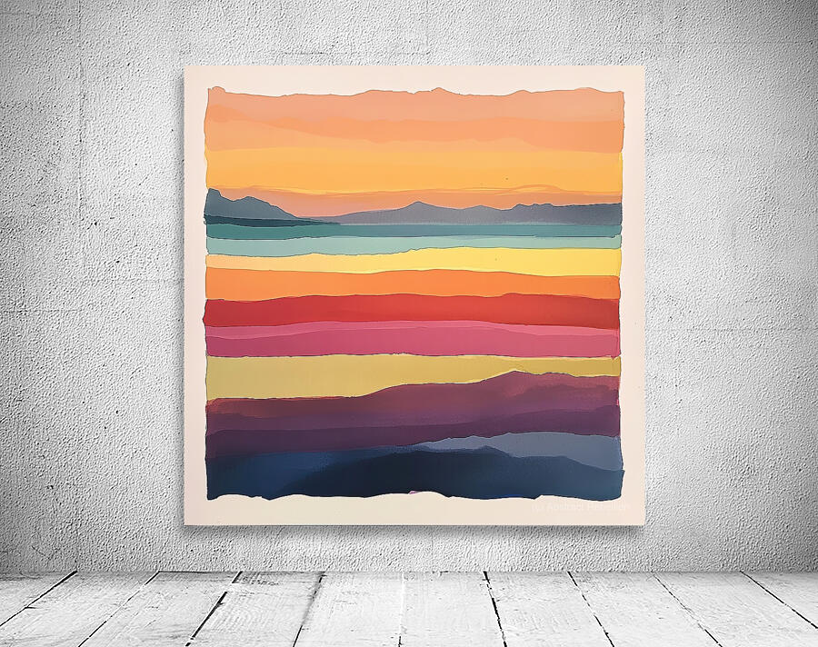 Chromatic Horizons 7P3D2H 53 Wall Preview