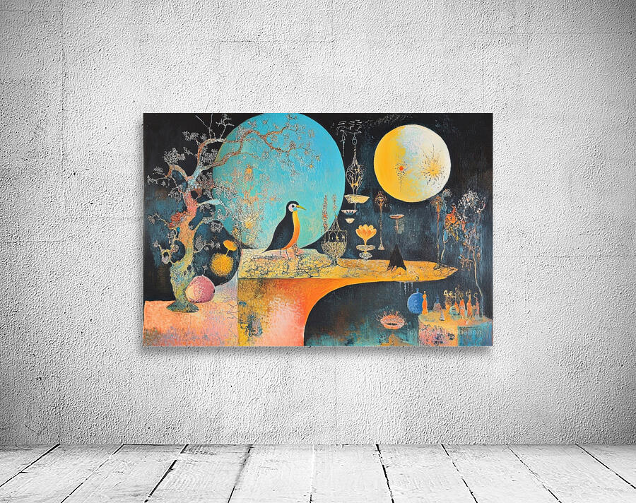 Celestial Bird Reverie 9H2N3Z 58 Wall Preview