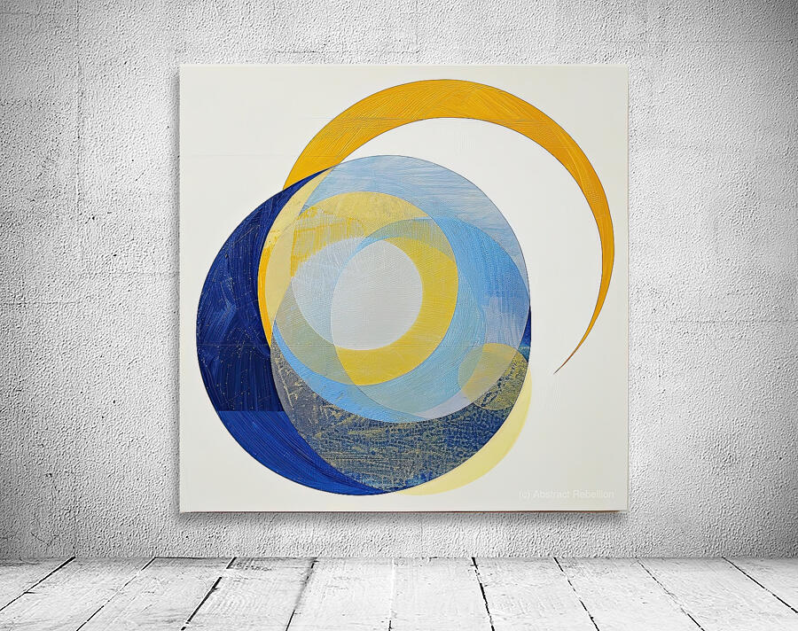Celestial Circles 4F92B7 45 Wall Preview
