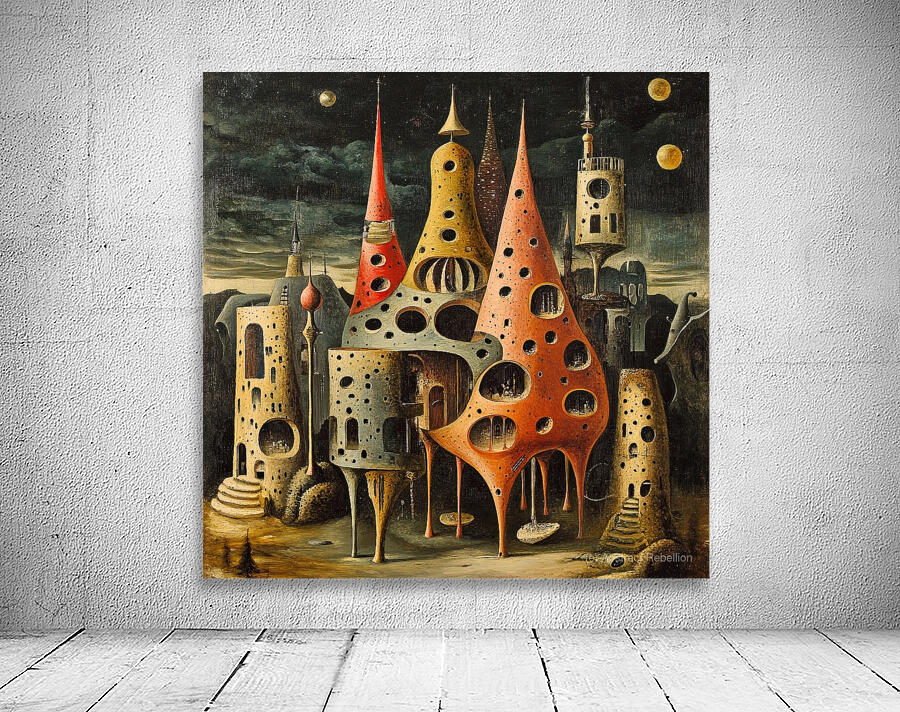 Celestial Cityscapes Y92H7N 60 Wall Preview