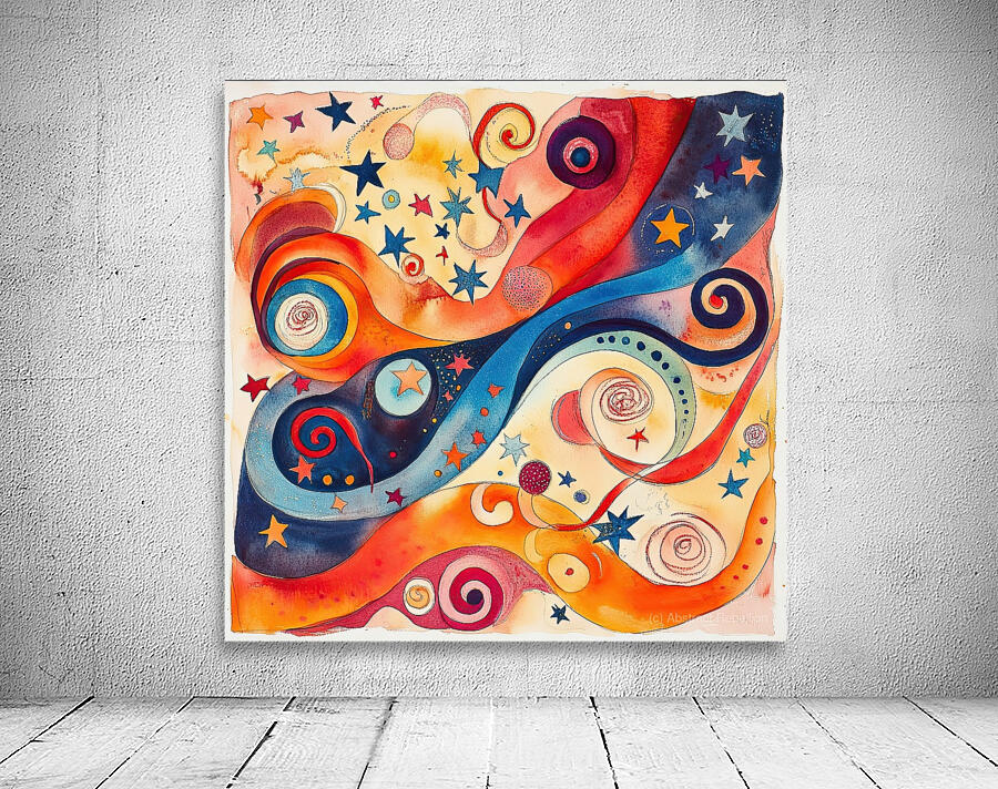Celestial Dance 7892B4 45 Wall Preview