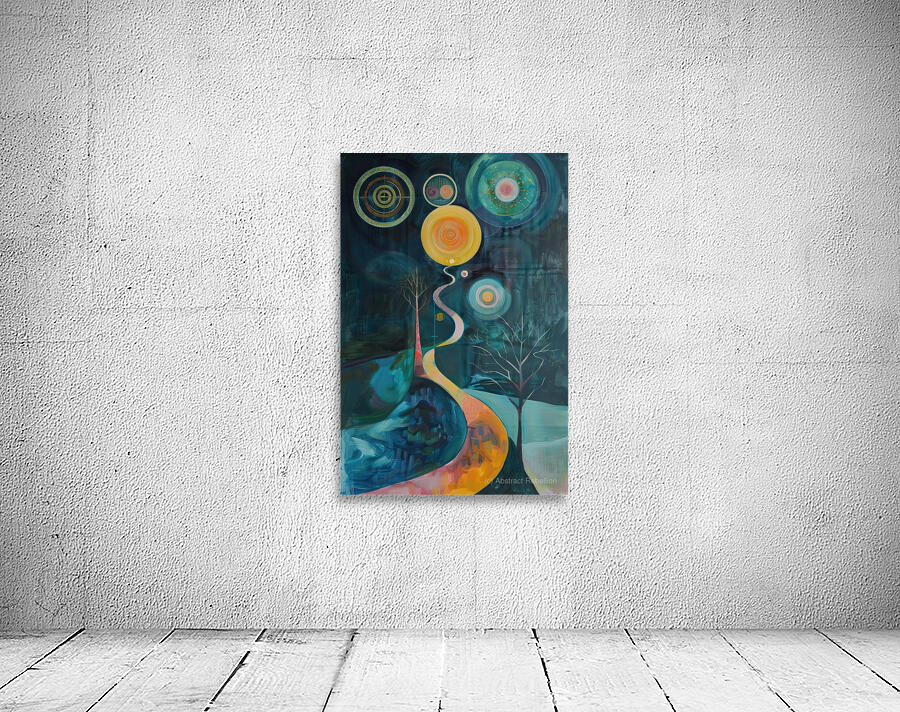 Celestial River Flows H3N9P2 55 Wall Preview