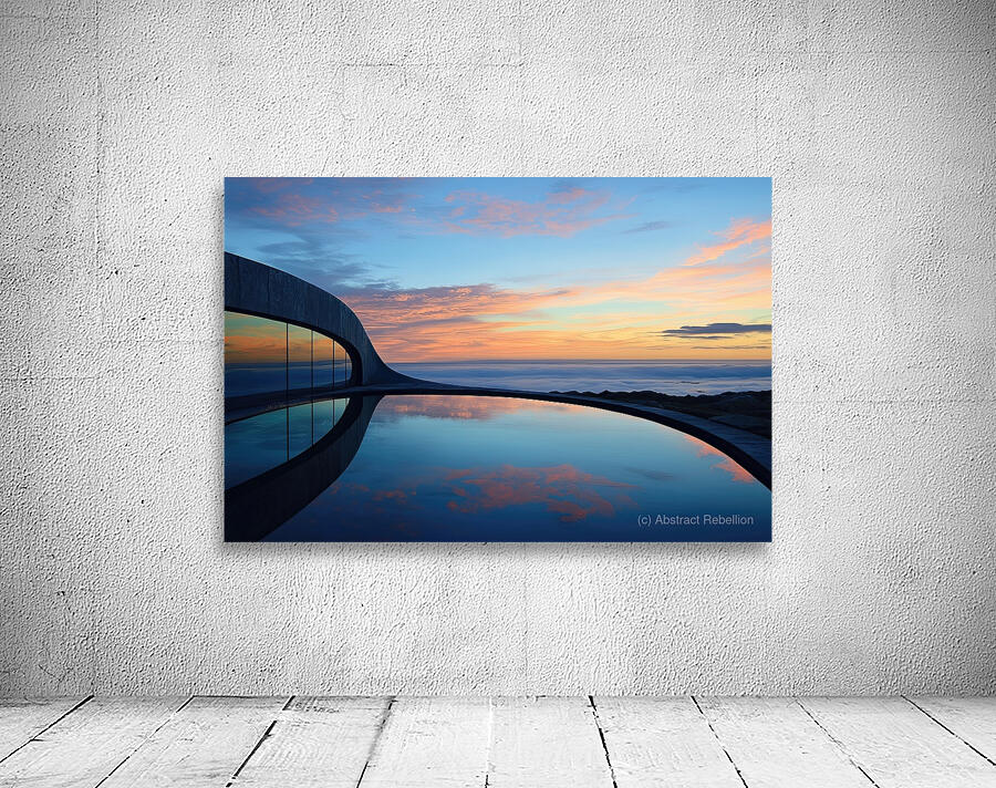 Celestial Reflection Pool H92P3Z 62 Wall Preview