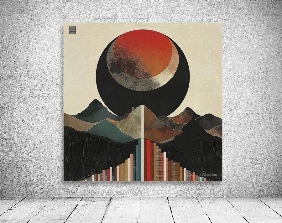 Celestial Echoes Across Peaks Y92H5N 57 Wall Preview