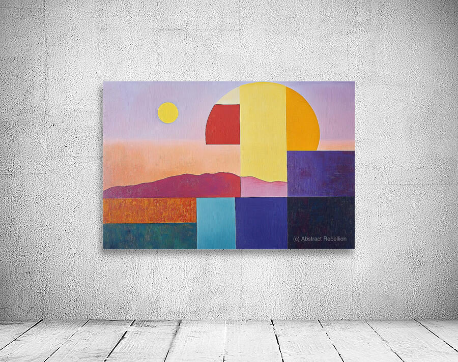 Chromatic Horizon 79B2D3 47 Wall Preview