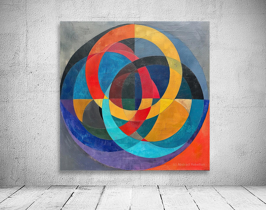 Chromatic Interlace 48H9N2 57 Wall Preview