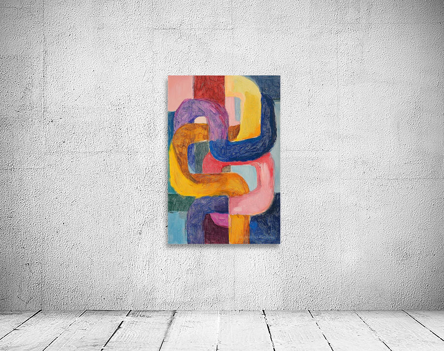 Chromatic Interlace 5Z8H9N 58 Wall Preview