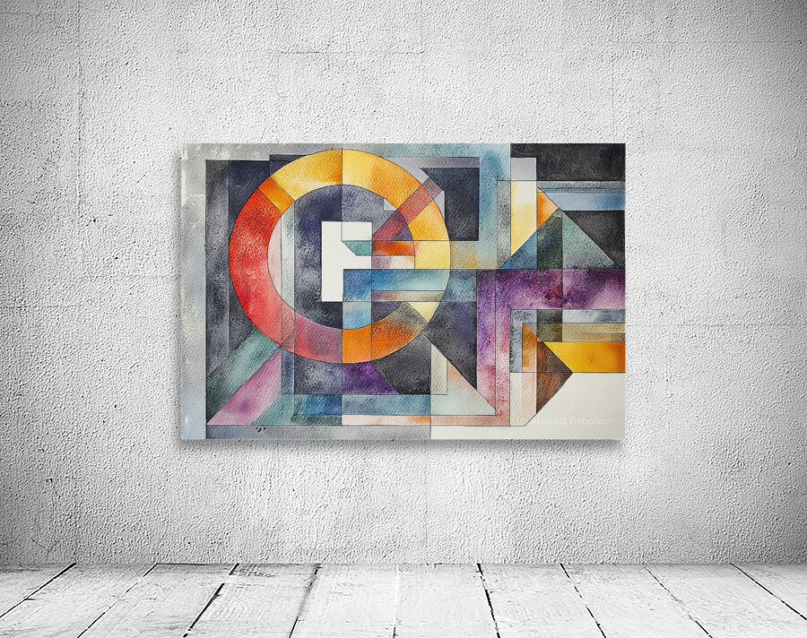 Chromatic Interplay 5Z8N9H 48 Wall Preview