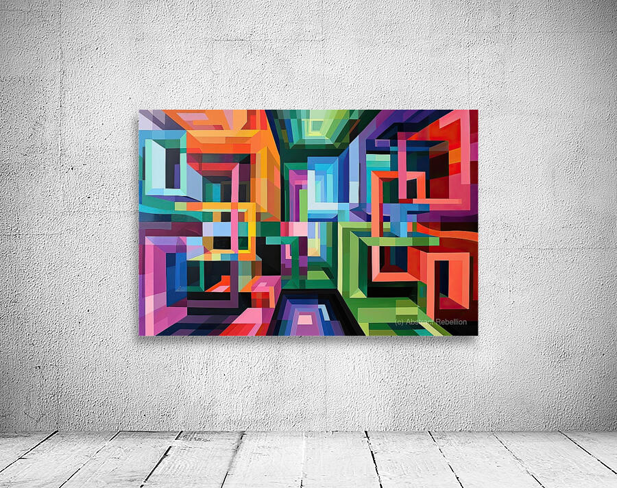 Chromatic Labyrinth H3N9P2 57 Wall Preview